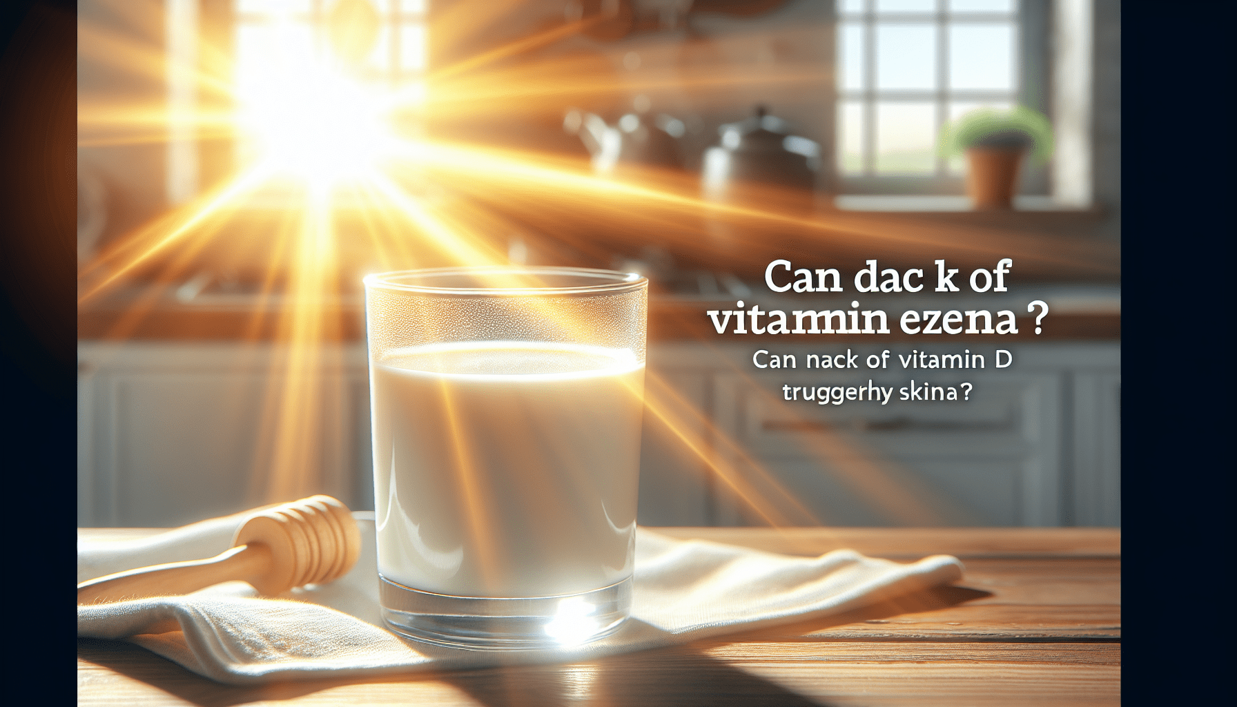 Can Lack Of Vitamin D Trigger Eczema?